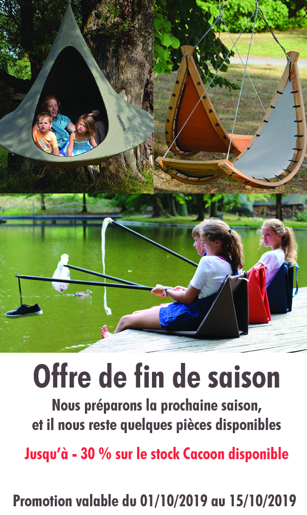 Promotion fin de saison - Cacoon à -30%