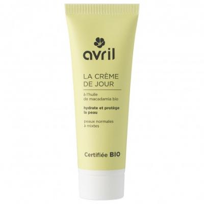 Crème de jour Peaux Normales & Mixtes -Certifiée Bio Avril