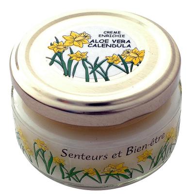 Crème enrichie en aloe-vera