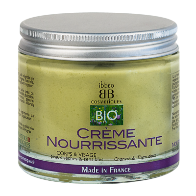 Crème nourissante Chanvre et Thym