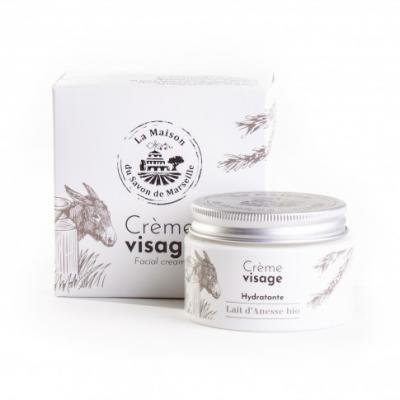 Créme Visage au Lait D'anesse bio