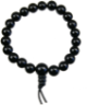 Bracelet Chakras Mala TOURMALINE NOIRE